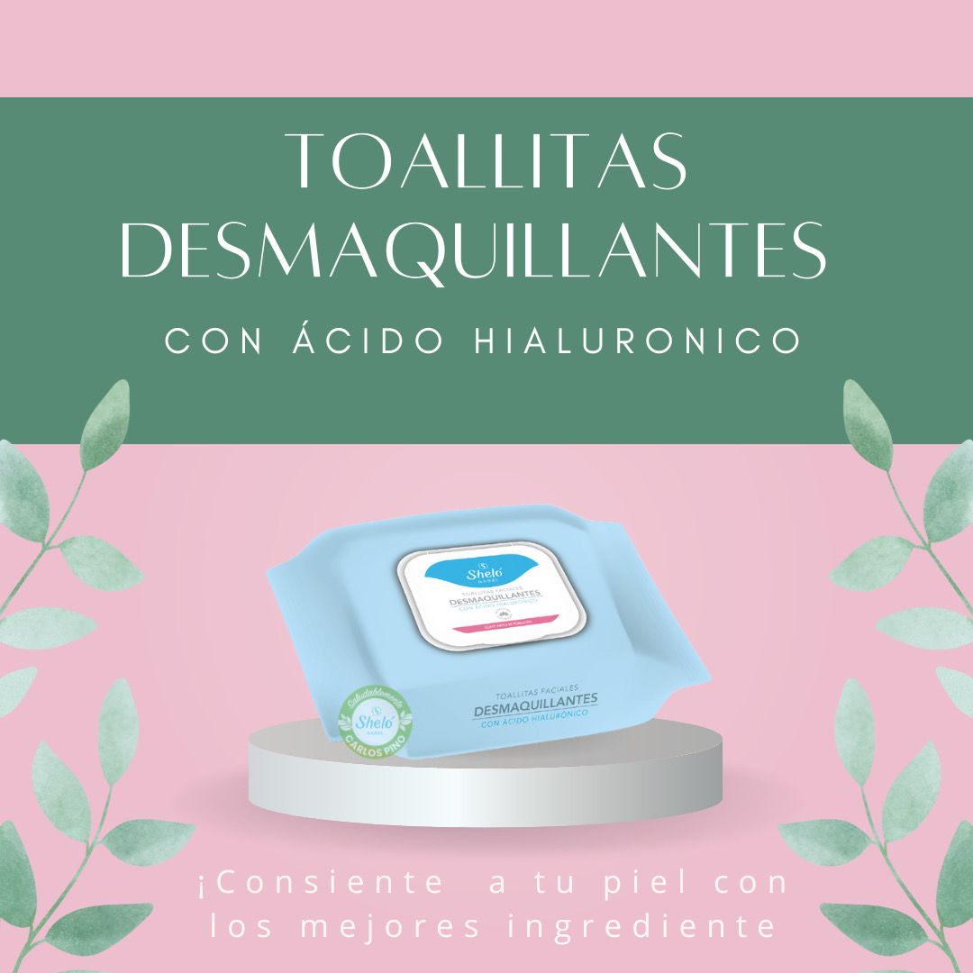 TOALLITAS DESMAQUILLANTES ÁCIDO HIALURÓNICOPÍDELAS: En la Sección: 01-"Lo NUevo en Casa"
