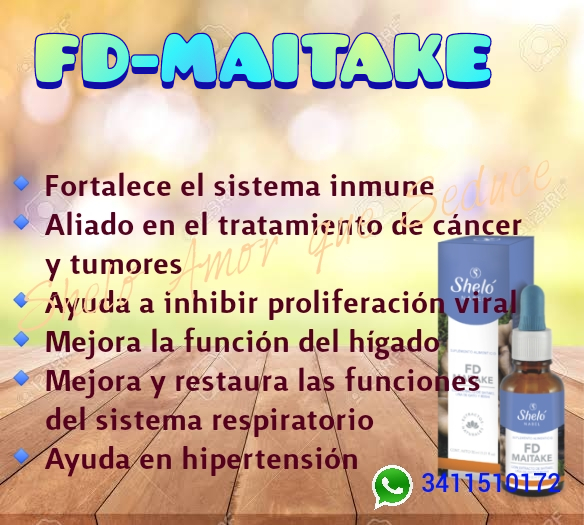 FD MAITAKE PÍDELO: En la Sección 02-"Bienestar desde el Interior"