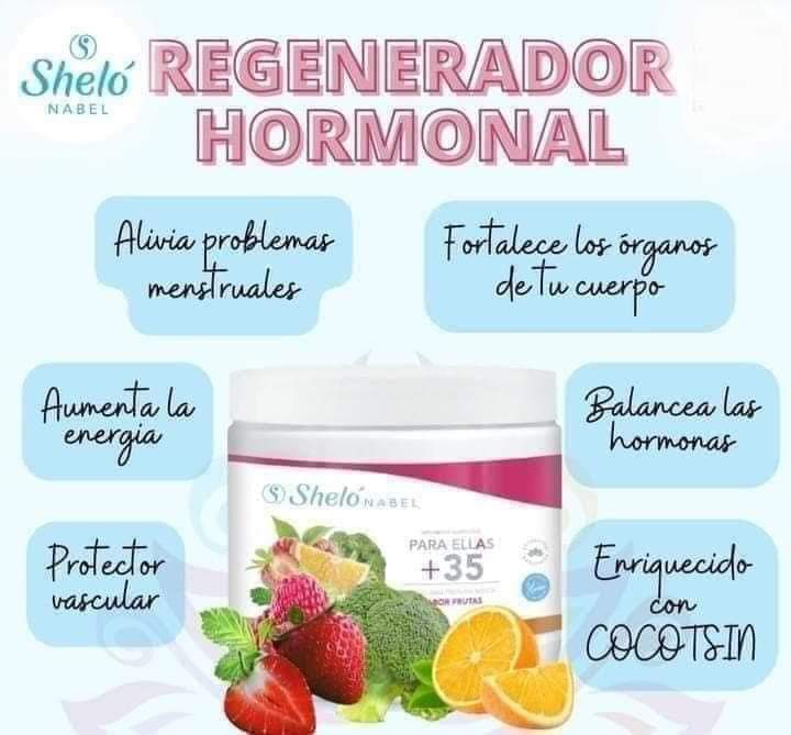 "+ELLAS" REGENERADOR HORMONALPÍDELO: En la Sección 02-"Bienestar desde el Interior"