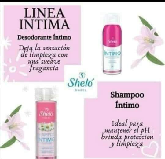 LÍNEA ÍNTIMA by Sheló NabelPÍDELOS: En la Sección 03-"Cuidado Especial Corporal"