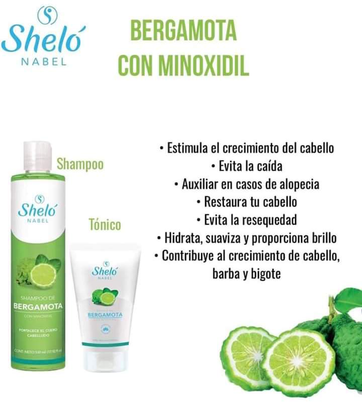  SHAMPOO DE  BERGAMOTA 
100% Natural, sin químicos ni conservadores
